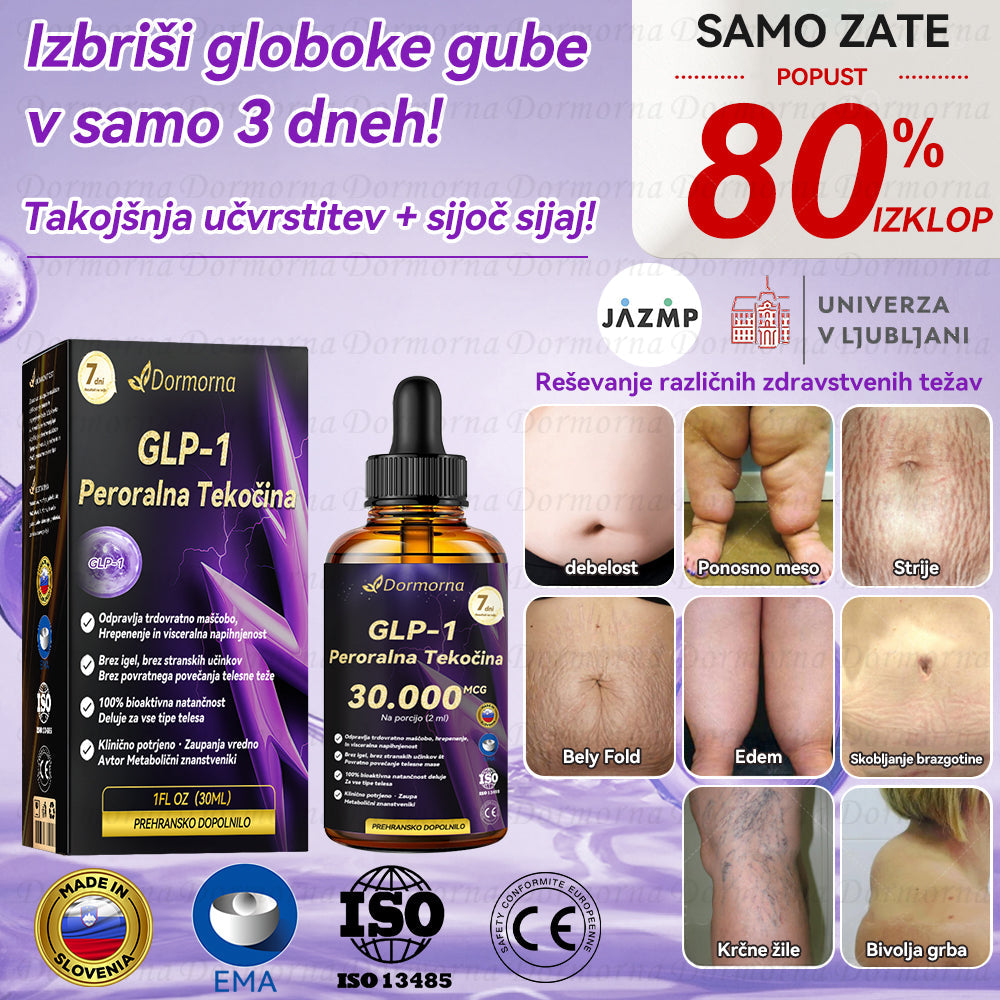 Univerza v Ljubljani, Medicinska fakulteta Priporočamo | Uradna trgovina | 𝐃𝐨𝐫𝐦𝐨𝐫𝐧𝐚® 🦋🦋𝐆𝐋𝐏-𝟏 𝐏𝐞𝐫𝐨𝐫𝐚𝐥𝐧𝐚 𝐓𝐞𝐤𝐨č𝐢𝐧𝐚--✅Revolucionarni GLP-1 znanstveni programi za nadzor sladkorja in hujšanje