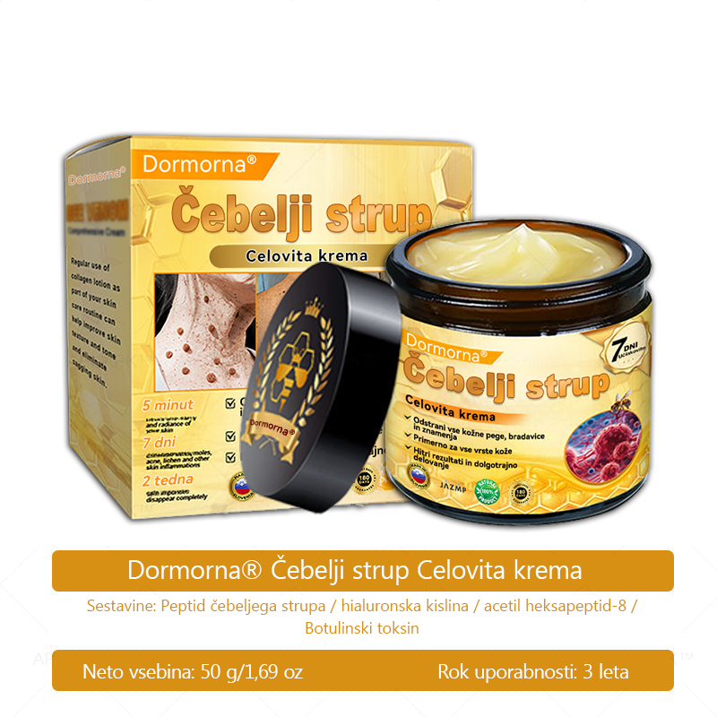 Izdelano in poslano iz Slovenije ✨✨Dormorna® Čebelji strup Celovita krema 🔥 ZADNJI DAN 80 % CENEJE💎💎