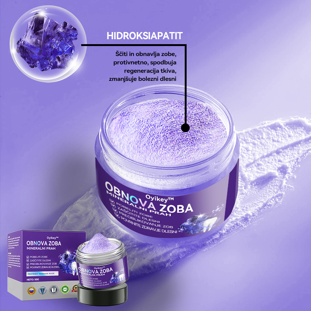 𝐎𝐲𝐢𝐤𝐞𝐲™ Mineralni prah za obnovo zob 🦷 (Priporočeno s strani SDA) (🎁 Časovno omejena akcija - Ne zamudite)