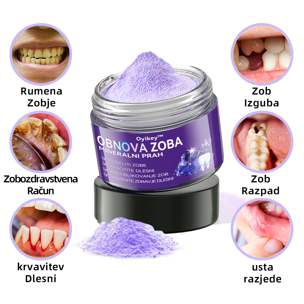 𝐎𝐲𝐢𝐤𝐞𝐲™ Mineralni prah za obnovo zob 🦷 (Priporočeno s strani SDA) (🎁 Časovno omejena akcija - Ne zamudite)