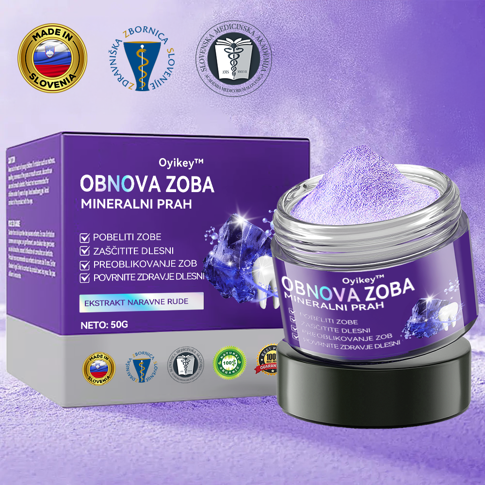 𝐎𝐲𝐢𝐤𝐞𝐲™ Mineralni prah za obnovo zob 🦷 (Priporočeno s strani SDA) (🎁 Časovno omejena akcija - Ne zamudite)