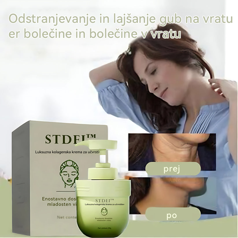 STDEI™ 💖 Luksuzna kolagenska krema za učvrstitev (vrnitev mladostne kože) 🌺