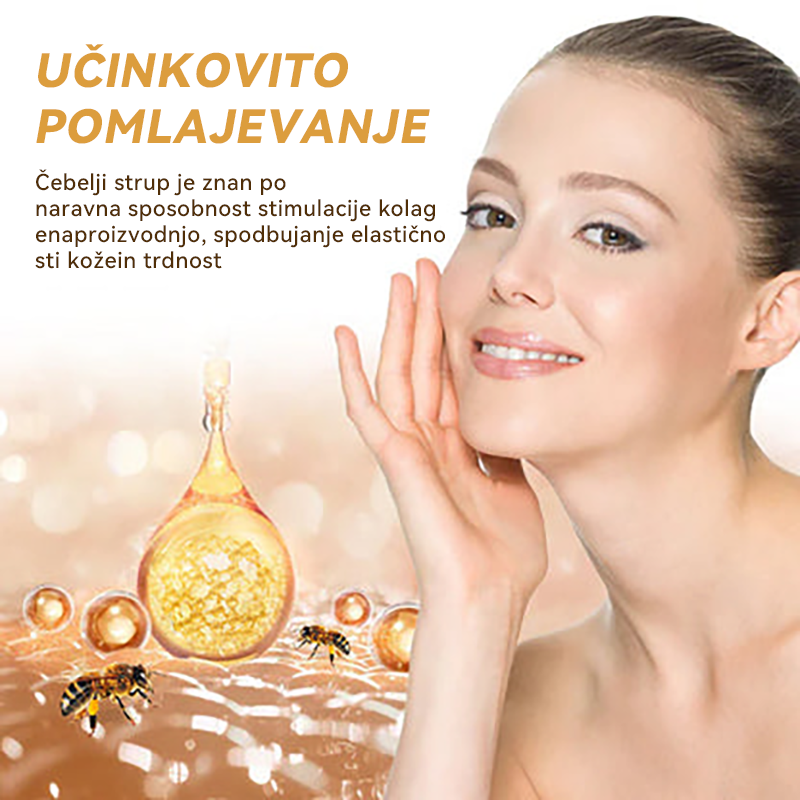 (🎁 Ekskluzivna posebna ponudba - 70 % popust - ne zamudite!) 𝐒𝐩𝐳𝐲™ 𝐁𝐎𝐓𝐎𝐗 Strije proti staranju z medenim strupom