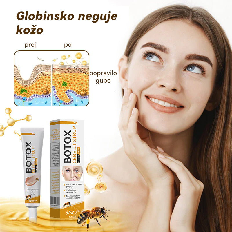 (🎁 Ekskluzivna posebna ponudba - 70 % popust - ne zamudite!) 𝐒𝐩𝐳𝐲™ 𝐁𝐎𝐓𝐎𝐗 Strije proti staranju z medenim strupom