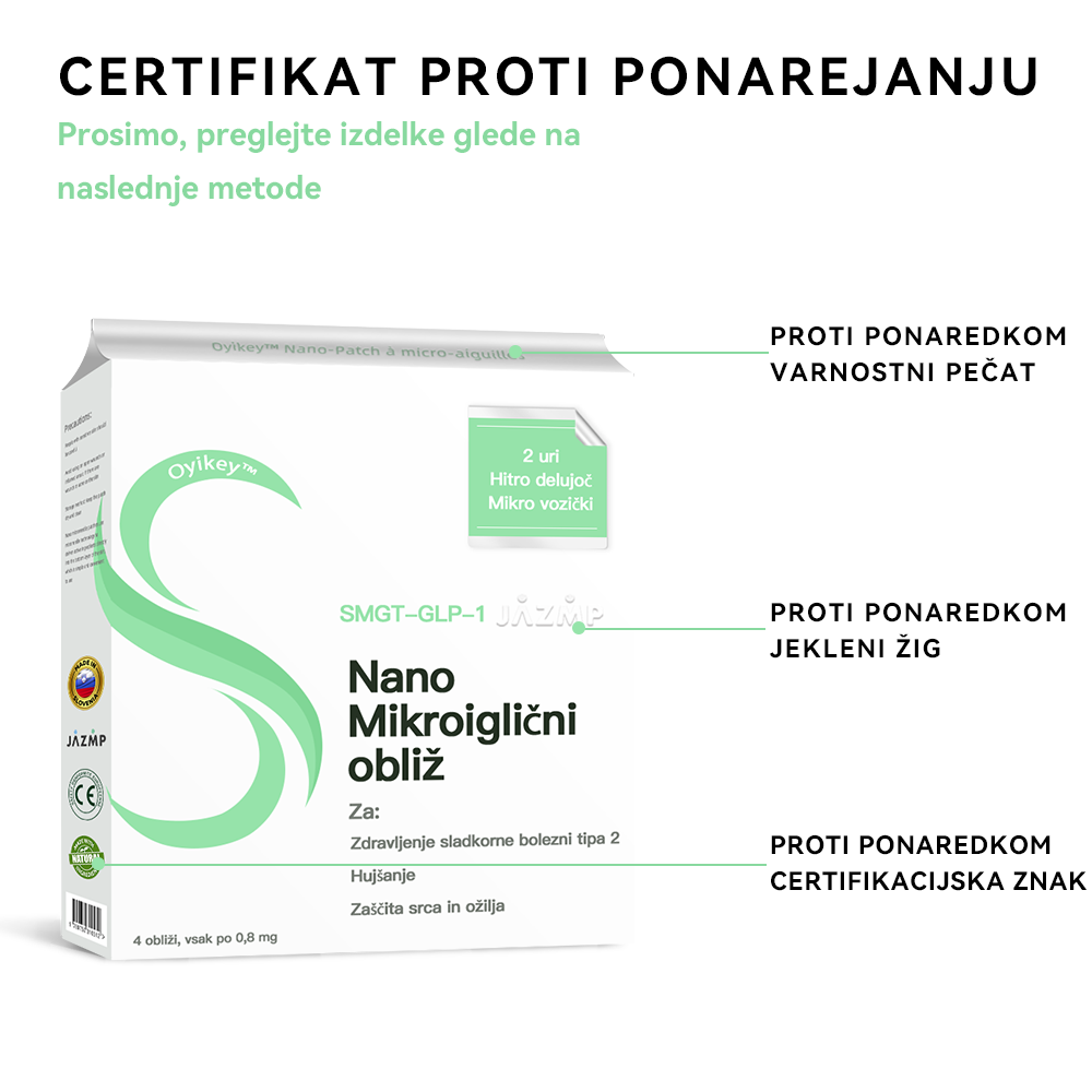 [✅Uradna trgovina]:𝐎𝐲𝐢𝐤𝐞𝐲®👗 𝐒𝐌𝐆𝐓-𝐆𝐋𝐏-𝟏 𝐍𝐚𝐧𝐨 𝐌𝐢𝐤𝐫𝐨𝐢𝐠𝐥𝐢č𝐧𝐢 𝐨𝐛𝐥𝐢ž（Neboleče, dolgotrajno, zdravljenje sladkorne bolezni, debelosti in bolezni srca in ožilja）